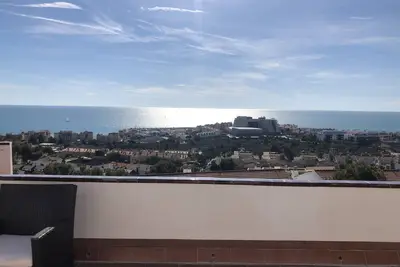 Image de Maison Avec Des Vues Incroyables, Surplombant La Festival De Sitges