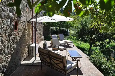 Image de Cottage à Moncione près de Florence, Sienne, à pied du restaurant,