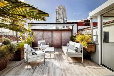 Image de Penthouse avec grande Terrasse dans le centre de Madrid - Superbes vues - Wifi