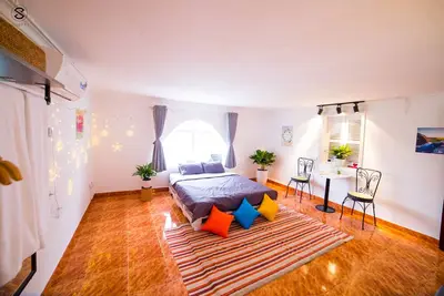 Image de Chambre vintage sur le toit et vintage - Em Am Homestay Ha Noi