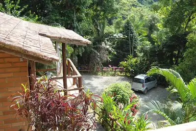 Image de Bungalows Canto das Águas, cascade avec piscine naturelle