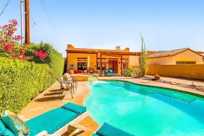Image de Magnifique vue sur les montagnes avec piscine privée et spa - à proximité des sentiers