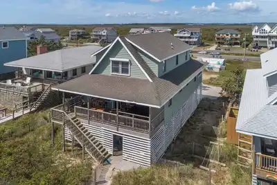 Image de Ocean Front dans S. Nags Head. Une vue imprenable sur l'océan