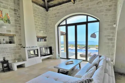 Image de Villa Olymp, magnifique vue montagnes et mer