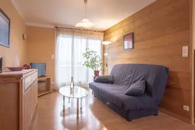 Image de Appartement, vue sur montagne, proche lac, calme, 1 chambre, 5 personnes