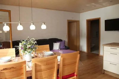 Image de Ferienwohnung Storchennest mit 90qm, 3 Schlafräume für maximal 6 Personen
