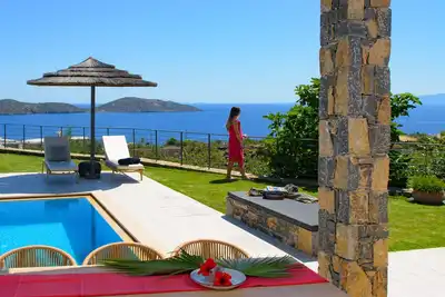 Image de Anemos Notos Villa de luxe à Elounda.