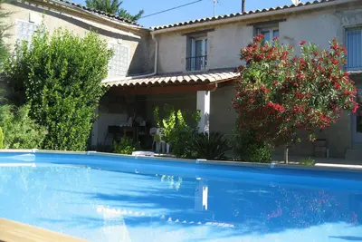 Image de Rare à Pézenas! maison de campagne*** à 5mn du centre ville. Clim. 4pers