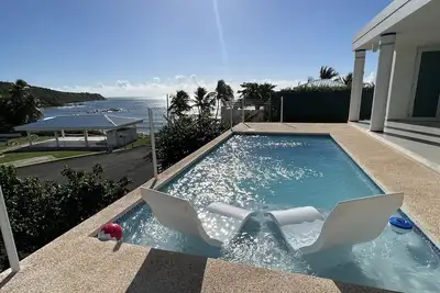 Villa Vue Sur L'OCÉAN À quelques pas de la plage isolée! ! !