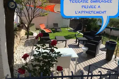 Image de Antibes Appartement 3 ÉTOILES Climatise 2 Chambres Terrasses Jardin Parking