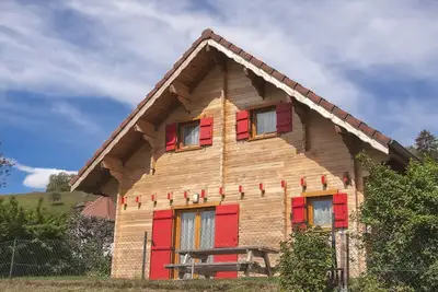 Image de Chalet en madriers douillet et confortable
