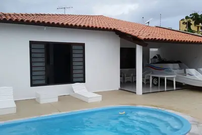 Image de Maison de 03 chambres, piscine, à 200 mètres de la plage de Barra de São Miguel
