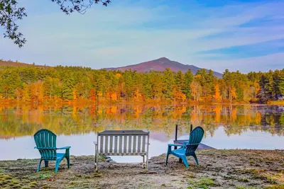 Image de Nouvelle Liste! Maison au bord du lac avec plage privée et quai, à proximité du ski!