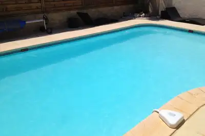 Image de Appart T2 40m2 dans villa, r de ch, 4\/5pers, piscine 8x4x6m, à 300m de la plage