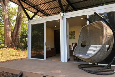 Image de Maison de conteneurs 1 Bd / 1 Ba côté plage au paradis