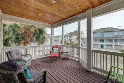 Image de Vue sur l'océan maison luxueuse de 6 chambres sur Carolina Beach