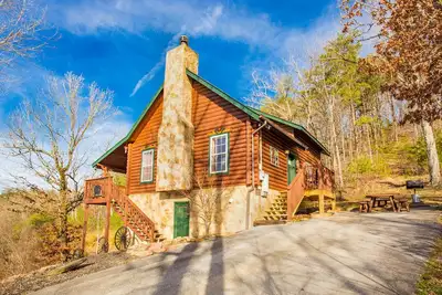 Image de Paisible et isolé, hottub, foyer, foyer au bois, internet par câble