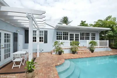 Image de Ancienne maison de style Key West dans le quartier historique de Delray Beach - Près du centre-ville