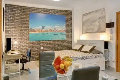 Image de Las Canteras studio de plage 1br 1bth WiFi - meilleure position de la plage