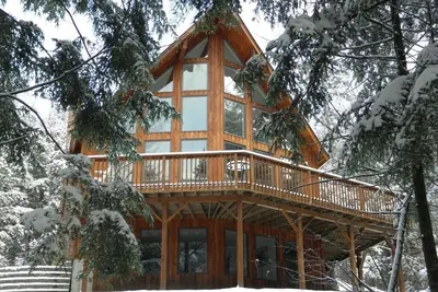 Image de Grand Chalet moderne - Talus - Sur Burke Mt- Mt vélo, randonnée, ski, motoneige