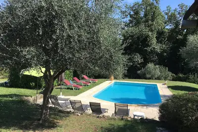 Image de Maison de Charme climatisée avec piscine chauffée