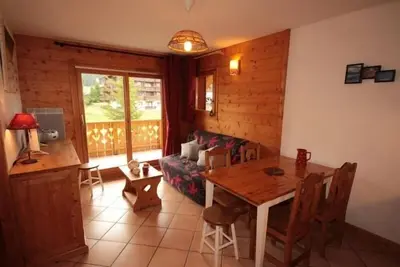 Image de Les Saisies: Bel appart 2p-Cabine, 6 pers, Wifi, balcon, parking