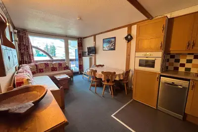 Image de Appartement rénové pour 4 pers au pied des pistes - La Croisette