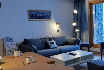 Image de Appartement familial 3 pièces, 8 pers, terrasse sud, animaux ok, proche pistes