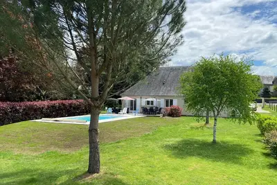 Image de Maison Avec Piscine Chauffee* Au Bord Des Rives De La Dordogne Wifi Gratuit