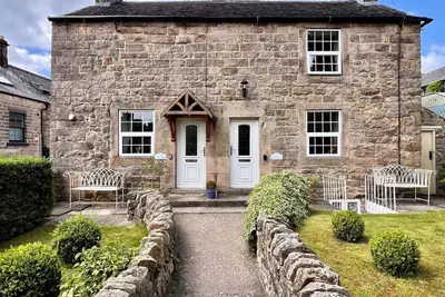 Image de Gate Cottage, Matlock, chalet confortable datant des années 1740