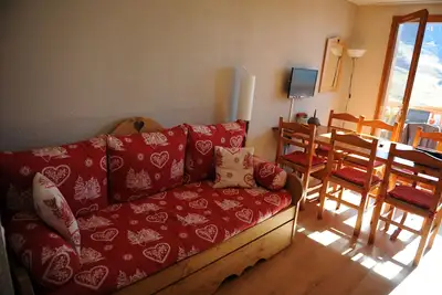 Image de Charmant Appartement 6Pers. , Plein Sud, St Francois Longchamp (1650 m) ski