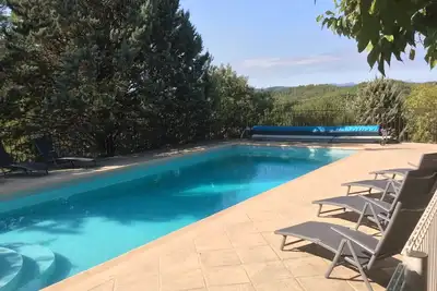 Superbe Villa ISOLÉE Avec Vue Imprenable Et Piscine CHAUFFÉE