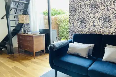 Image de Boutique Apartments Bergen \"Blue\", avec terrasse privée, cour