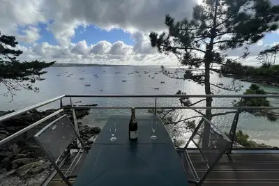 Image de Pl08 - Appartement pour 2 personnes - vue panoramique sur la mer à Plougonvelin