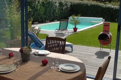 Image de Belle Villa spacieuse avec piscine  300 m du bord de mer Agon-coutainville