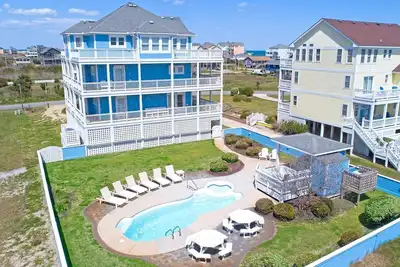 Image de Idéal pour les familles Oceanview Rodanthe-Ascenseur, Piscine, Piscine pour enfants, HotTub & More