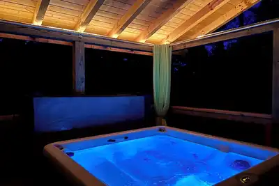 Image de Confidentialité-2 miles à Parkway-King Beds-Pac Man-New Hot Tub-Free WiFi-2 Cheminées