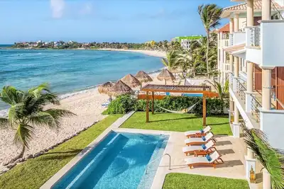 Image de Uniqe Luxueux et directement sur la plage avec Kayak \/ Vélos \/ Piscine
