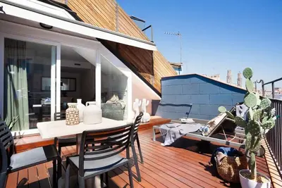 Image de Penthouse avec terrasse privée au cœur du quartier du Born