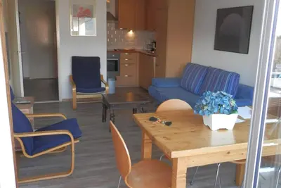 Image de Directement sur la piste de ski menant Ă la nouvelle Hartkaiserbahn Ă Ellmau.