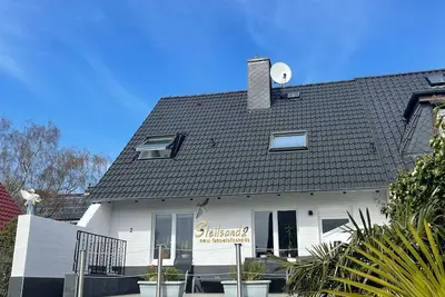 Image de ensoleillé et proche de la plage Appartement de 75 m² avec terrasse à Cuxhaven-Döse