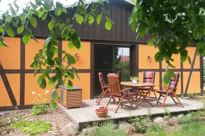 Image de Maison de vacances avec un beau jardin au bord de la \"Basse vallée de l'Oder\"