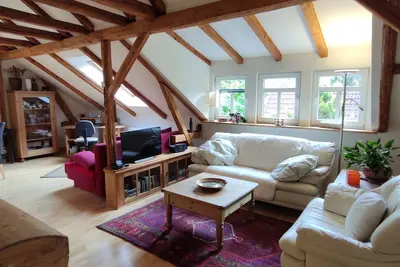 Image de Appartement élégamment meublé à Rathmannsdorf dans le Zauketal, souffrant d'allergies