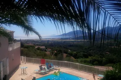 Image de Villa 10 Pers, Piscine 5x10m, Belle Vue Mer, Proche Plages Porticcio & Ajaccio