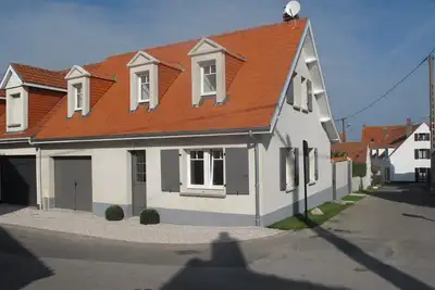 Image de Wissant Maison Récente à louer pour 6 personnes, à 2 mn à pied de la plage.