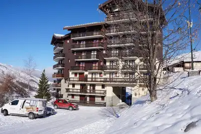 Image de Location appartement Les Menuires aux pieds des pistes pour 6 personnes