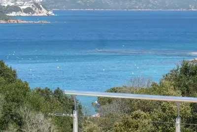 Image de Villa contemporaine vue mer exceptionnelle sur la baie de Sant'Amanza Bonifacio