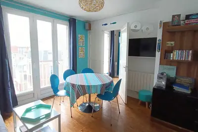 Image de Appartement 40 m2, meublé classé 3 *, expo sud, Le Tréport plein centre et plage