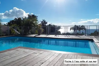Image de Bamboo apartment in a postcard setting overlooking the Caribbean Sea