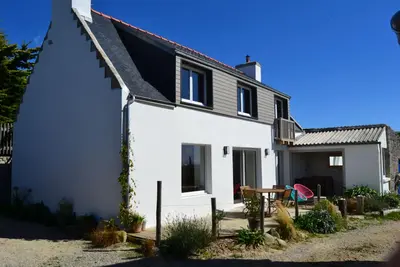 Image de La mer pour jardin, Maison pour six personnes les pieds dans l'eau